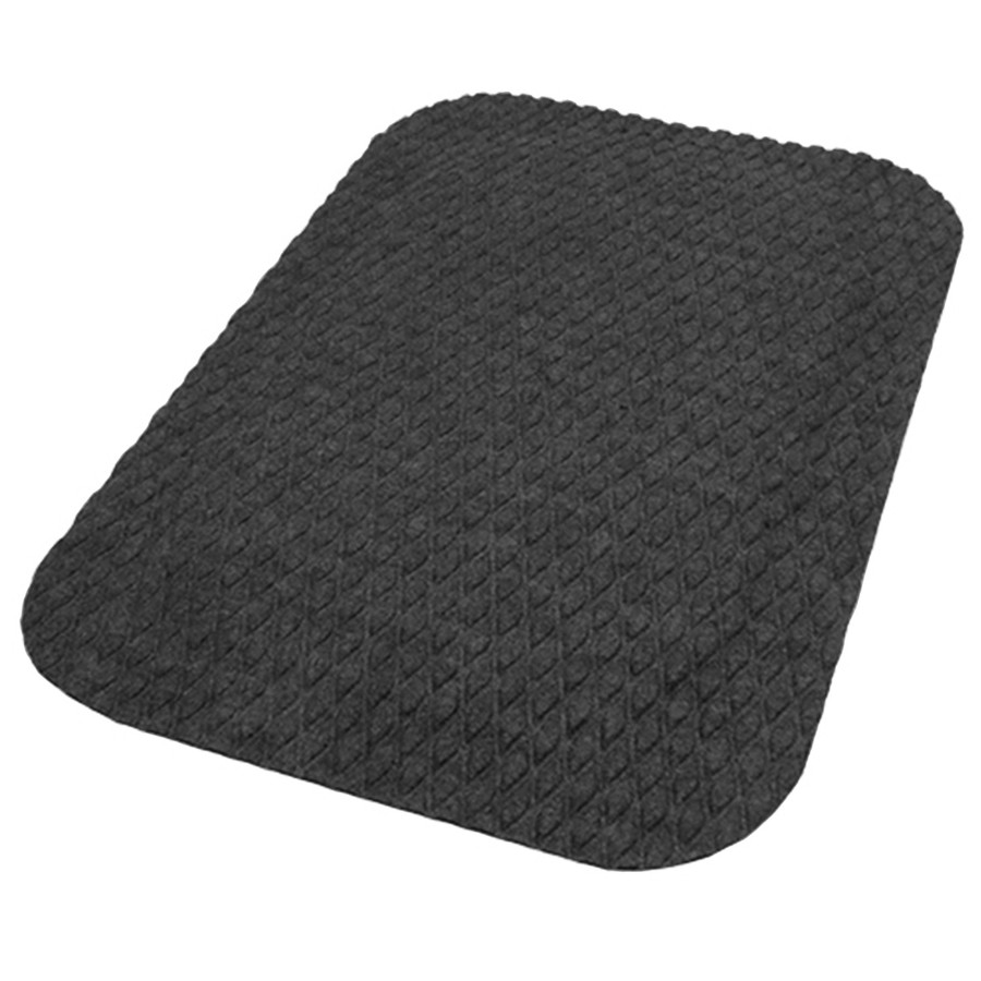 M+A Matting 442 Hog Heaven Fashion Mat 7/8", Coal Black
