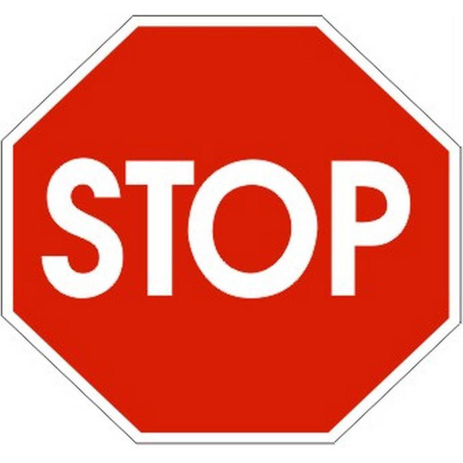 Safehouse Signs FD-9901 Stop Floor Decal, 17”, Anti-Slip