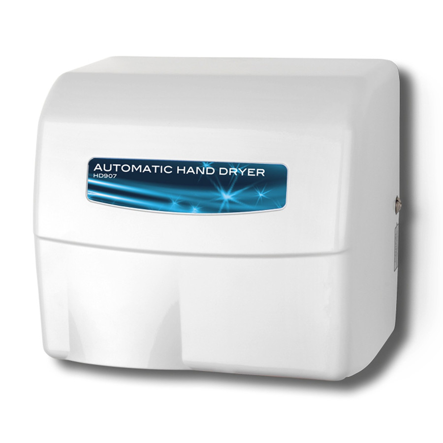 Palmer HD0907-17 Hand Dryer - Painted Cast Aluminum White
