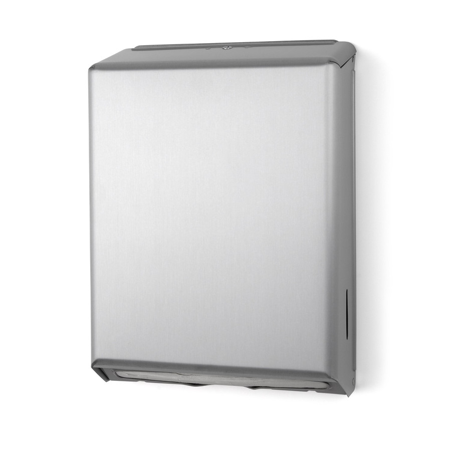 Palmer TD0170-13 Multifold/C-Fold Towel Dispenser Brushed Steel
