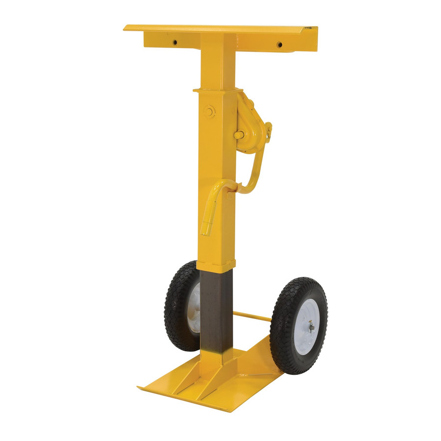 Vestil CJ-BEAM-SN Stabilizing Jack Stand Solid Foam Wheels 50K Capacity