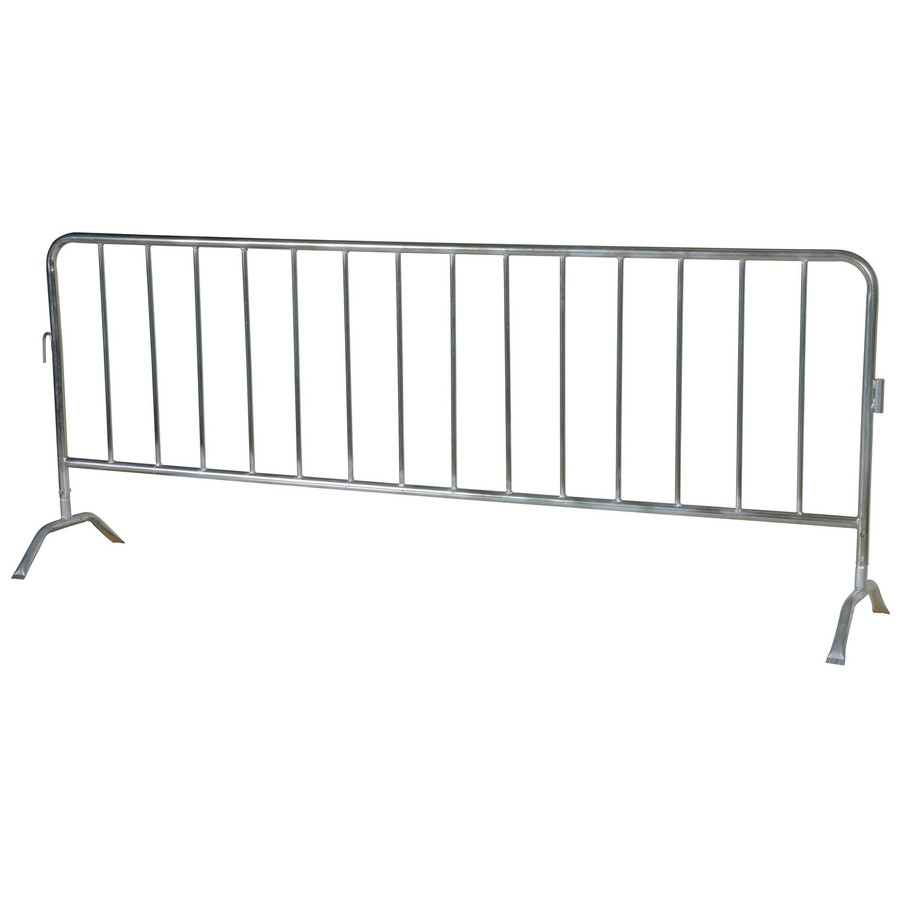 Vestil PRAIL-102-G Galvanized Barrier W/Curved Feet
