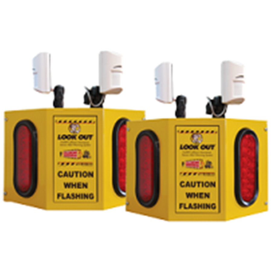 Savety Yellow Overhead Door 4 Collision Awareness Sensor Interior
