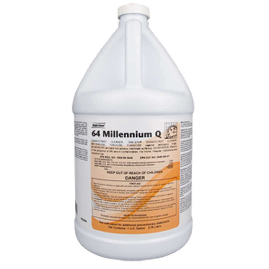 Multi-Clean 902293 Millennium Q Disinfectant Cleaner, Gallon, 4/Case