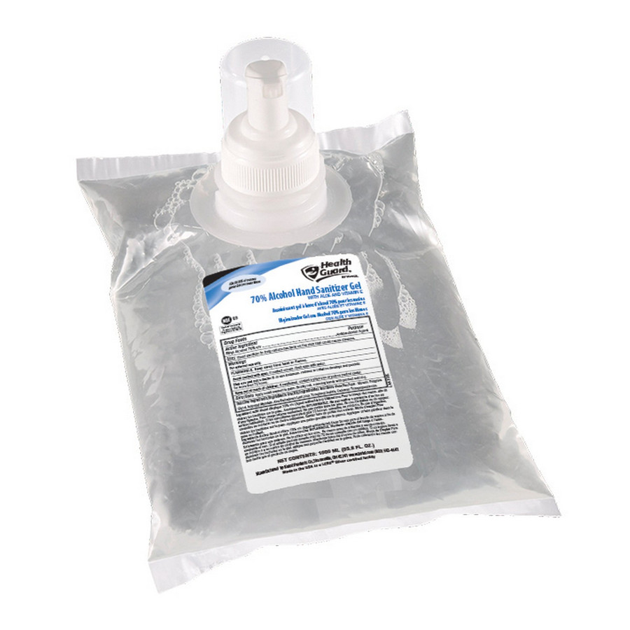 70% Alcohol Hand Sanitizer Gel, 6/Case