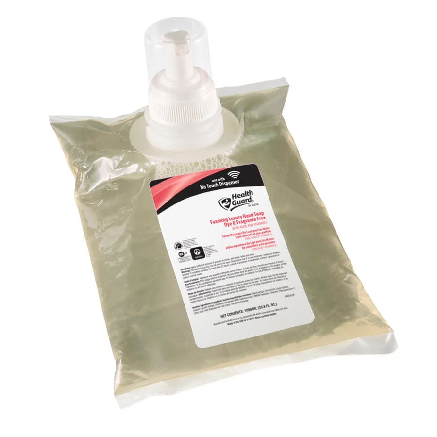 Foaming Luxury Hand Soap Dye & Frag Free, 4/Case
