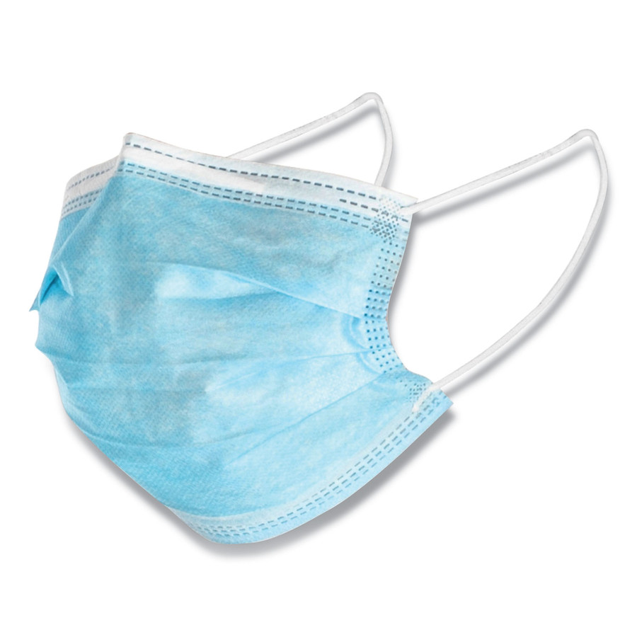 GN1 GN1WXDKZ0005BX Face Mask, White, 50/Box