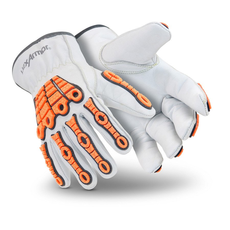 HexArmor 4060 Chrome SLT Leather With Impact, Cut Level A5 Gloves