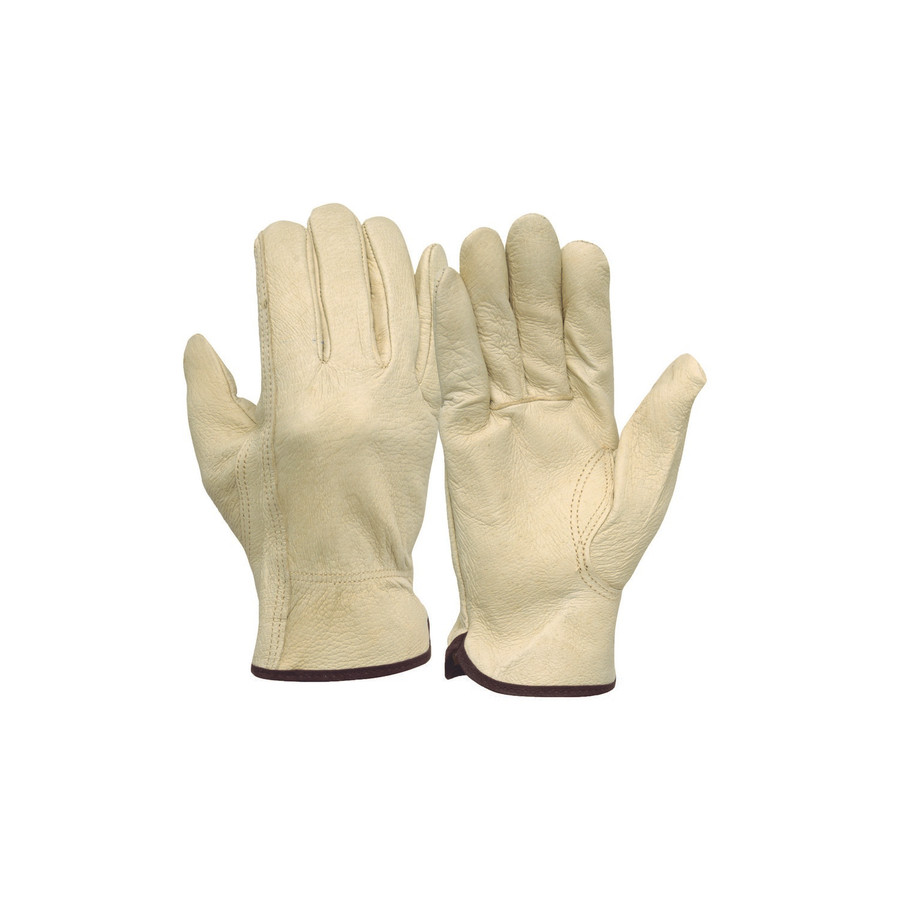 Pyramex Safety GL4001K Pigskin Leather Driver w/Keystone Thumb Glove