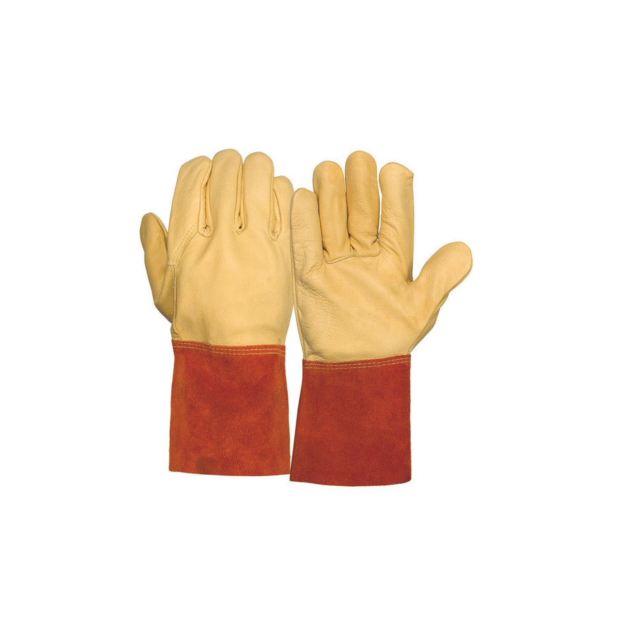 Pyramex Safety GL6001W Grain Split Cowhide Leather Welding Glove