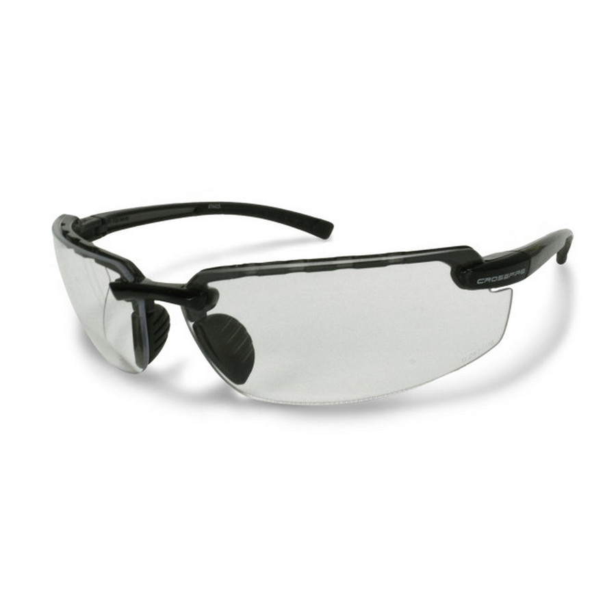 Crossfire 474425 ES7 InViz Bifocal, Clear Lens, 2.5 Diopter Safety Glasses