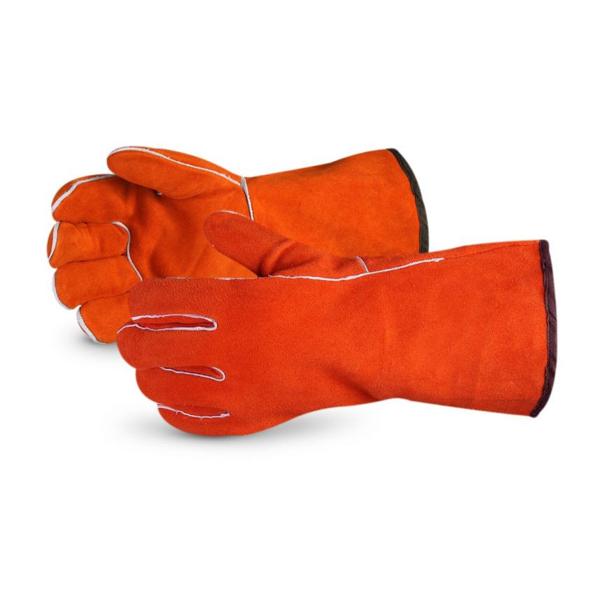 Superior Glove 505MARS Endura Glove, Deluxe Extr Hi-Heat Welder, 4mm Foam Lined, Kevlar Sewn