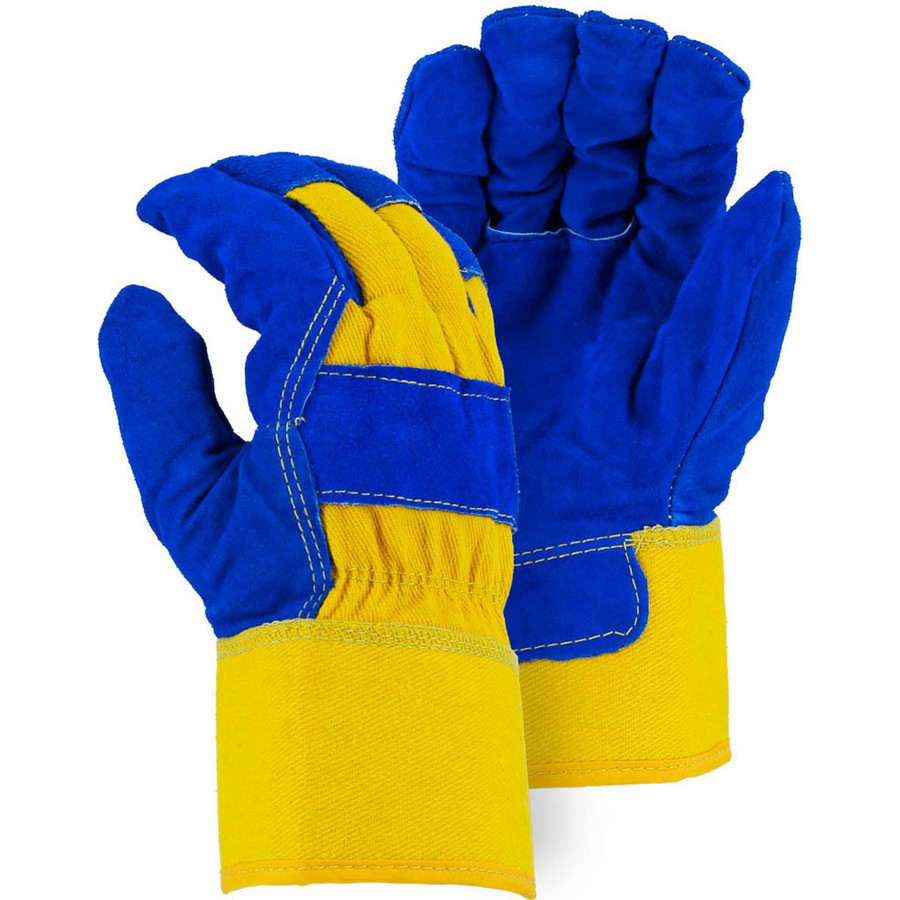 Majestic Glove 1600 Winter Lined Cowhide Leather Palm Glove