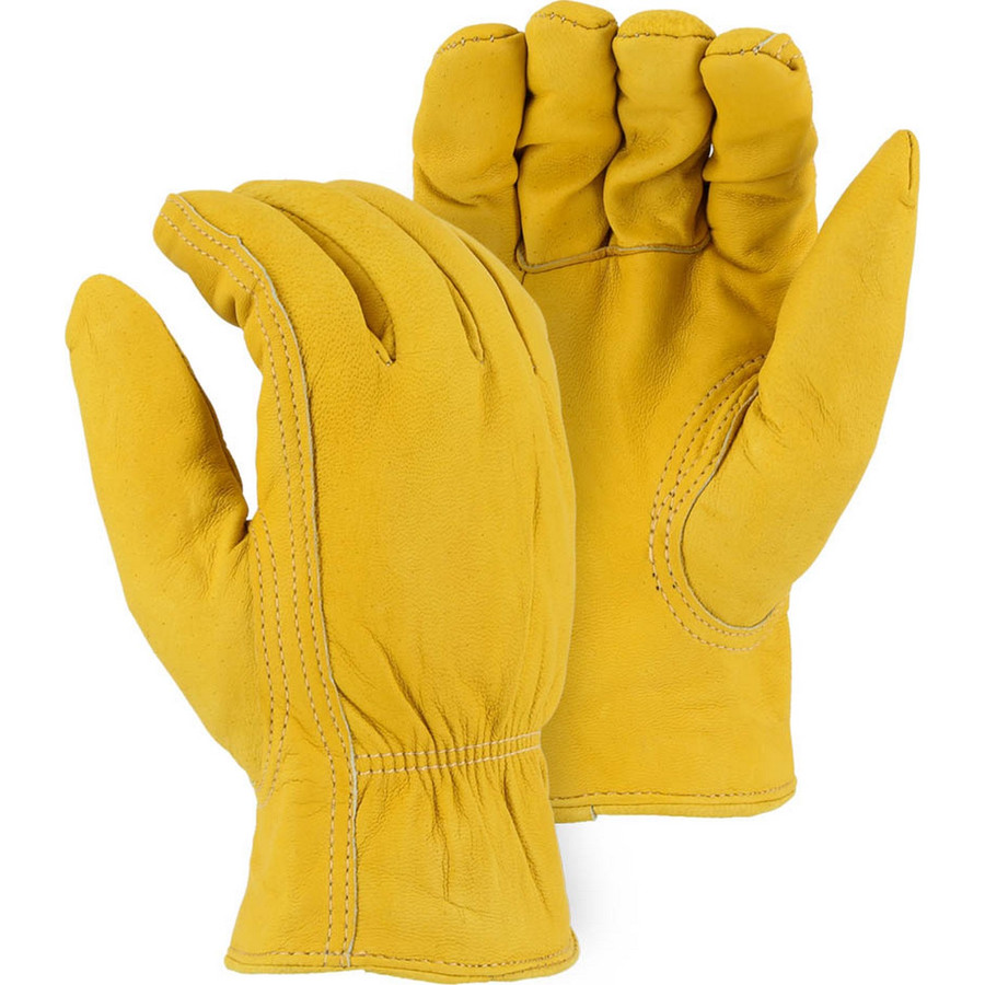 Majestic Glove 1662 Winter Lined Elkskin Drivers Glove