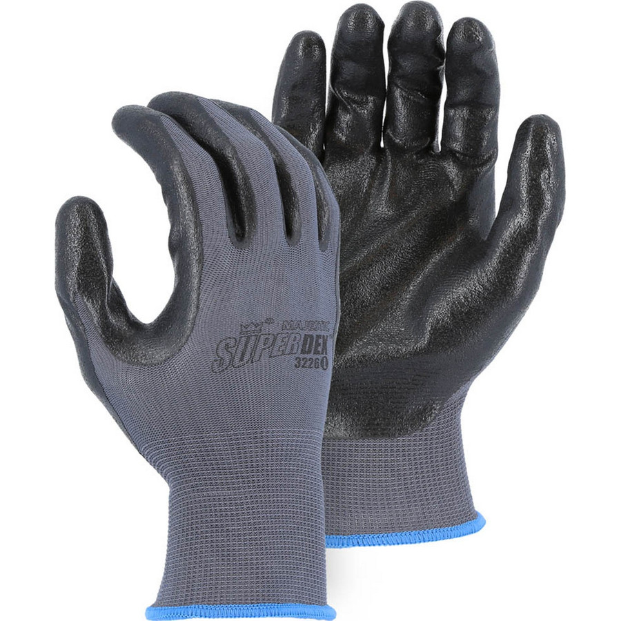 Majestic Glove 3226 M-Safe Foam Nitrile Palm Dipped Glove
