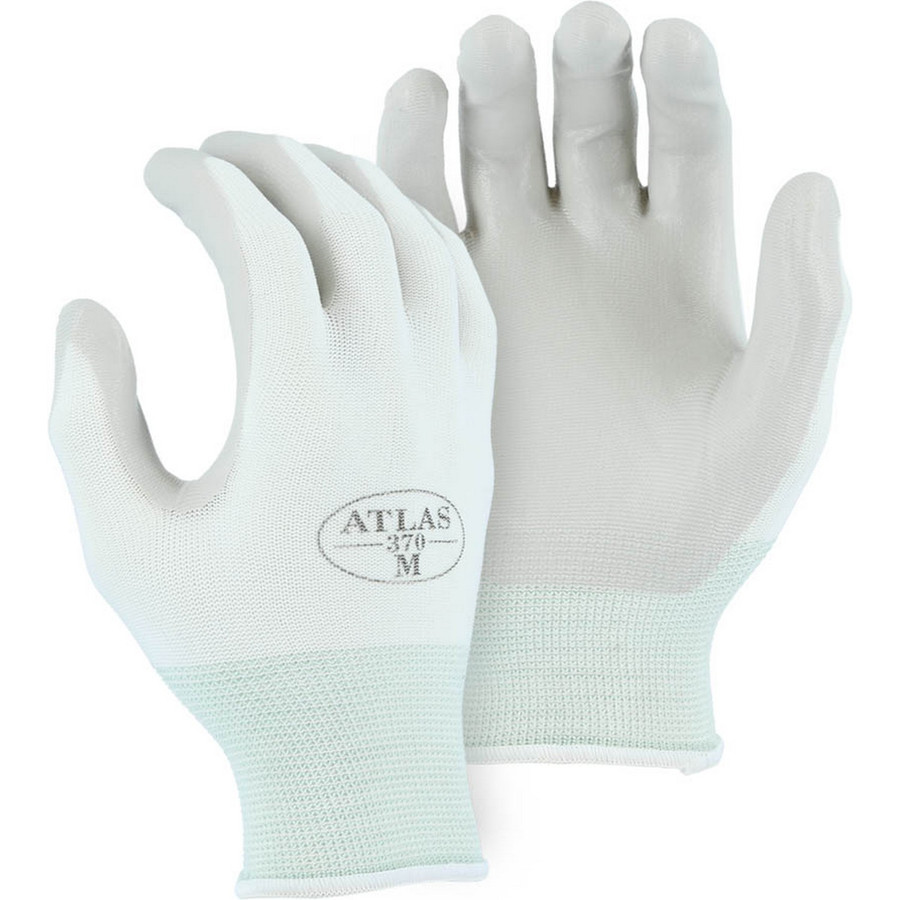 Majestic Glove 3260 Atlas Gray Nitrile Palm Dipped Glove