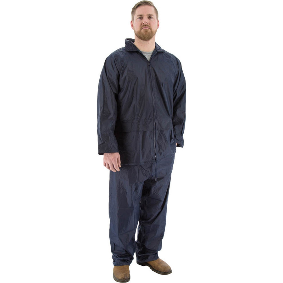 Majestic Glove 71-2010 2-Piece Hooded Waterproof Rain Suit