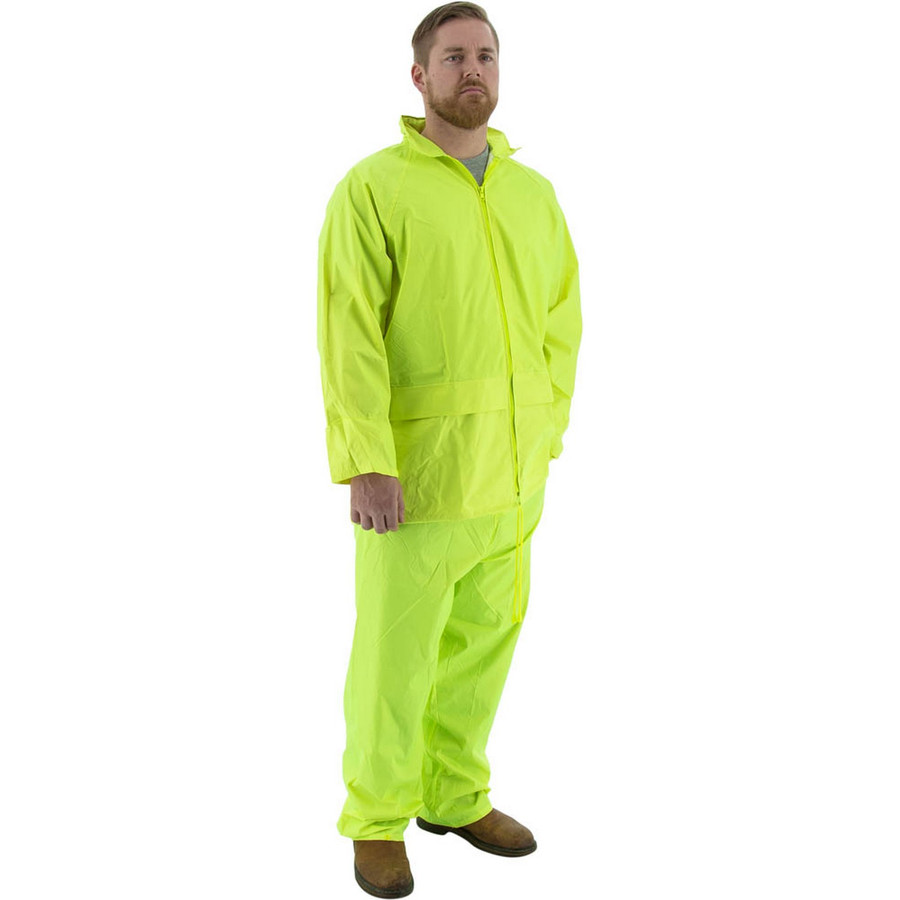 Majestic Glove 71-2040 2-Piece Hooded Waterproof Rain Suit