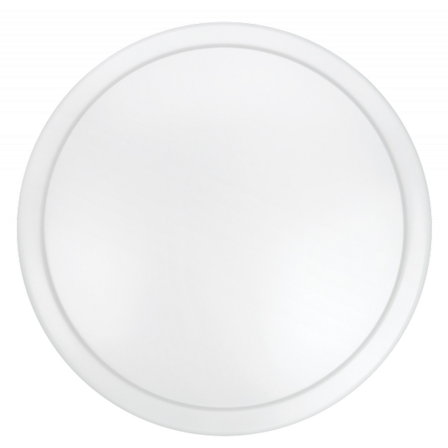 ETI FM-12-14-840-SV-D-E 12" Reva Flushmount WithStepped Lens, 1000 Lm, 4000K - Triac Dimmable, 120V, 80CRI