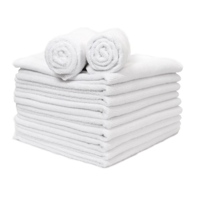 Monarch Brands M915210W Microfiber Wall Washing Cloths 15x24 White