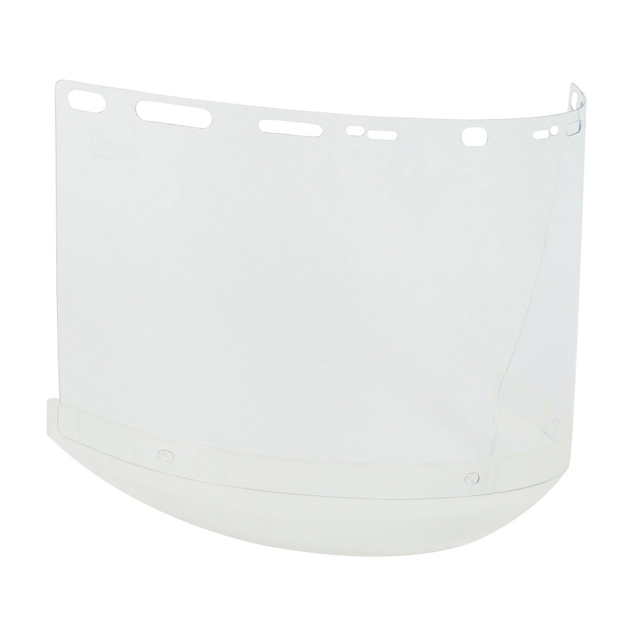 PIP 251-01-5210 Bouton Optical Universal Fit Polycarbonate Safety Visor with Chin Cup - .040" Thickness