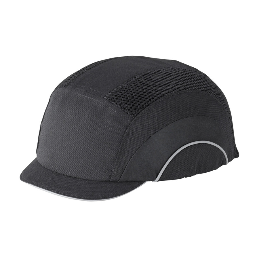 PIP 282-ABM130-11 HardCap A1+ Baseball Style Bump Cap with HDPE Protective Liner and Adjustable Back - Micro Brim