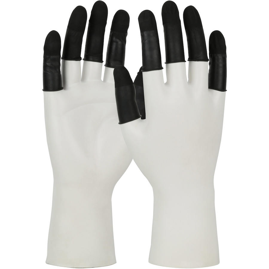PIP 8C QRP Qualatex Static Dissipative Latex Finger Cots ISO 5 (Class 100)