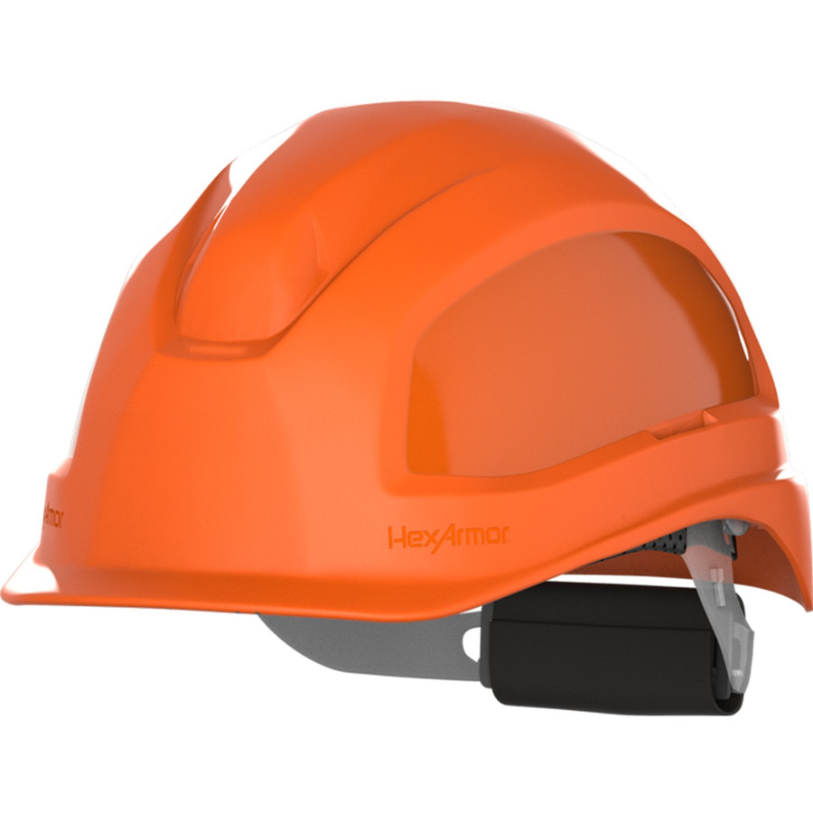 HexArmor 16-13005 Ceros XP250E Hard Hat, Orange
