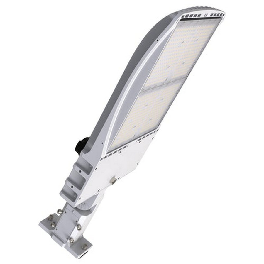 Beyond LED Technology 153577-5 LED Area Light 300 Watt 39600 Lumens 5000K Universal Bracket White Housing LED Parking Lot Light Led Street Light UL & DLC Listed 5 Years Warranty