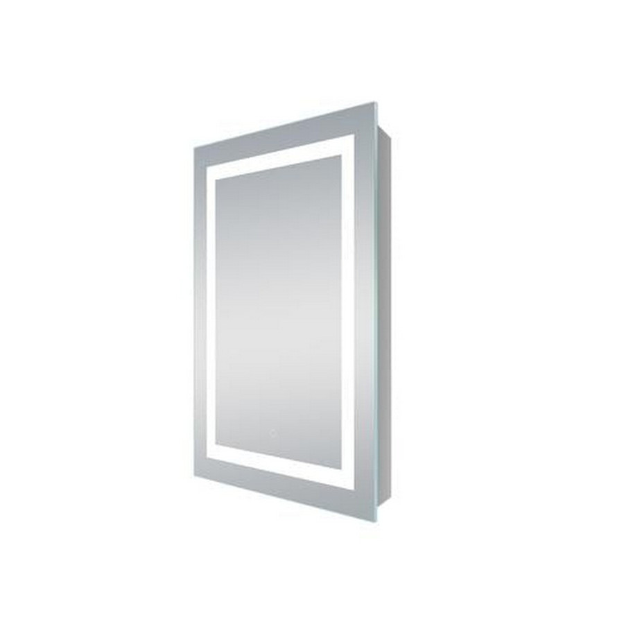 Beyond LED Technology 151730 LED Bathroom Lighted Mirror 24" X 32" 49.6 Watt 2700 Lumens Adjustable CCT 3K-4K-5K-6K On/Off Touch Sensor Auto Defogger Inner Window Style Led Vanity Mirror ETL Listed 5 Years Warranty
