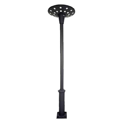 Beyond LED Technology 786704 Solar LED Pedestrian Light 20 Watt 2600 Lumens 5000K Black Housing Pathway Lighting Garden Light Decorative Pole Light 5 Years Warranty