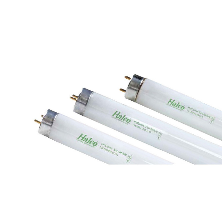 Halco Lighting F17T8/735/ECO Fluorescent F17 T8 Tube 24in 17W 3500K Medium Bi-Pin Base Instant-Programmed Start Non-Dimmable 3150 Lumens 1350 Lumens Avg Life 24000 hrs