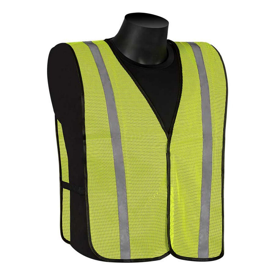 Liberty Safety N16001G Hivizgard Plain Mesh Vest