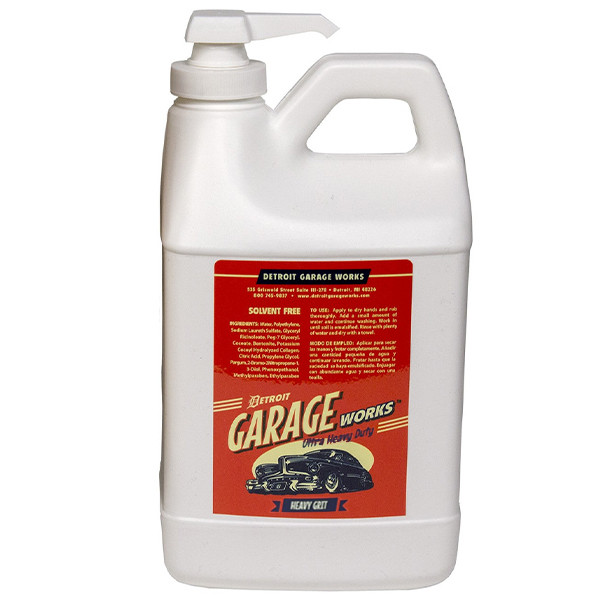 Detroit Garage Works 801064 Ultra Heavy Duty Hand Cleaner 1/2 Gallon w/4 Pumps 4/Case