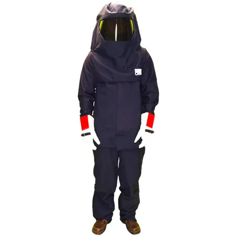 Chicago Protective Apparel Arc Flash Kit AG43-JP 43 Calorie with Jacket and Pants, HRC 4