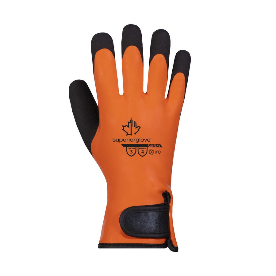 Superior Glove F225FLNV Chemstop Chemical Resistant, Gloves Cold Protection 0Â°C / 32Â°F