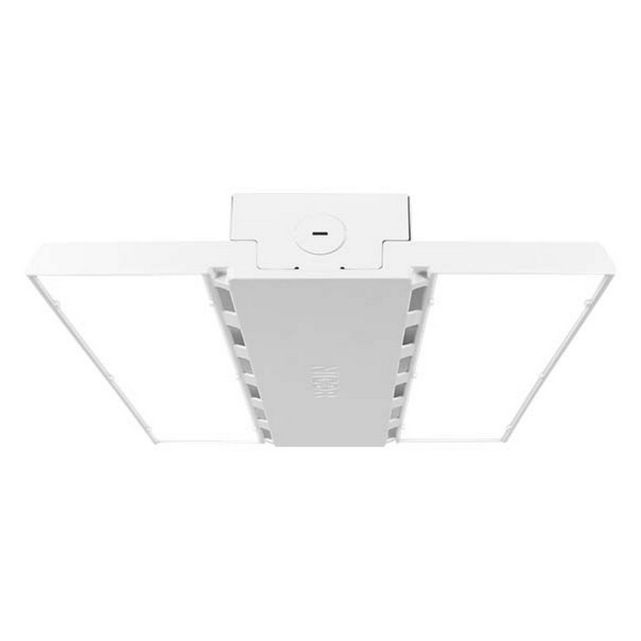 NICOR HML1130U40AS HML1 130W Linear LED High Bay With Sensor Socket 4000K 18228Lm 120-277V 86 CRI 0-10V Dimming