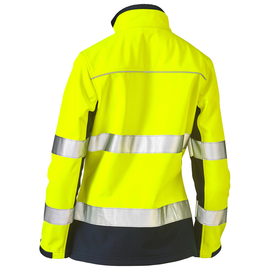 PIP 333W6059T Bisley ANSI Type R Class 2 Women's Contoured Softshell Jacket
