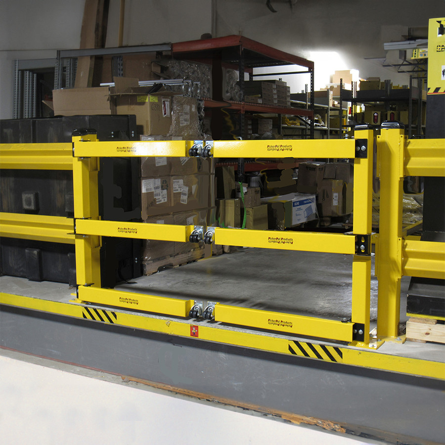Savety PPAL08 96" PickerPal Mezzanine Safety Gate