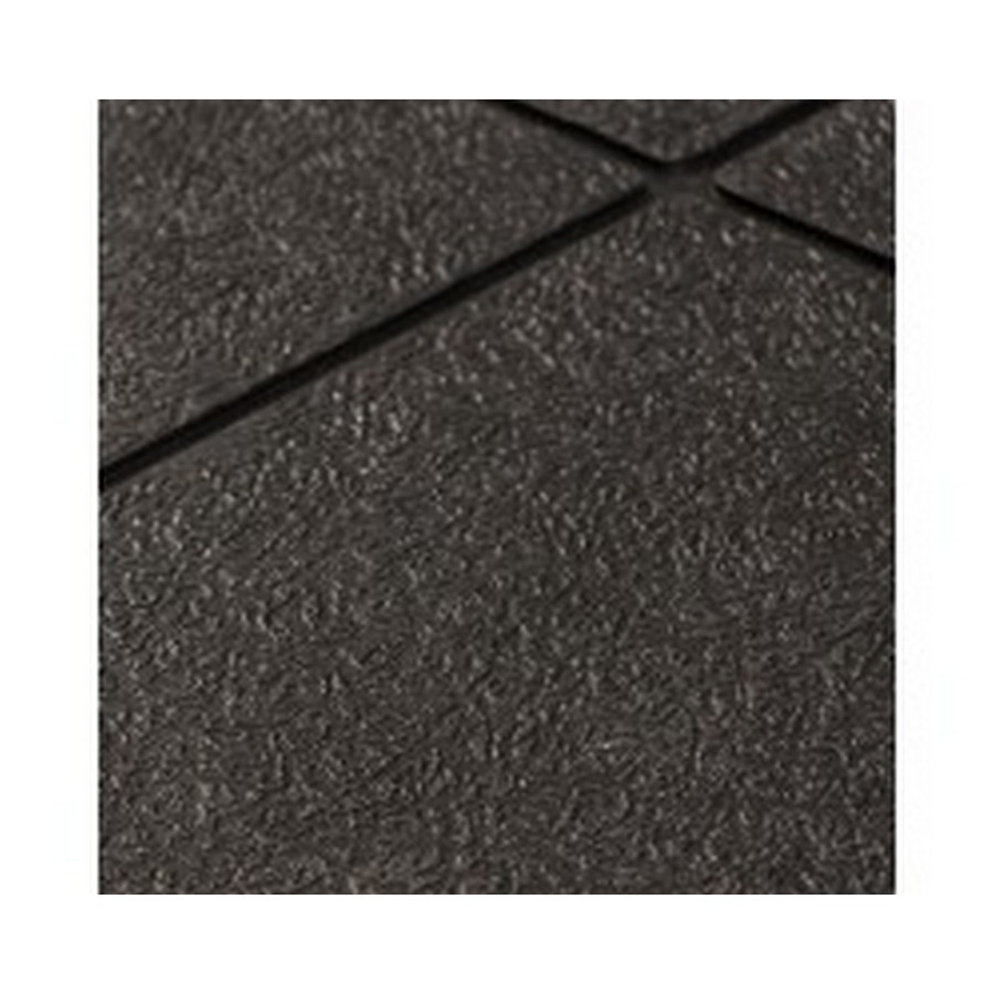 Apache Mills 39478092030000300 Performa SD Grease Resistant Black Kitchen Mat - 3x3