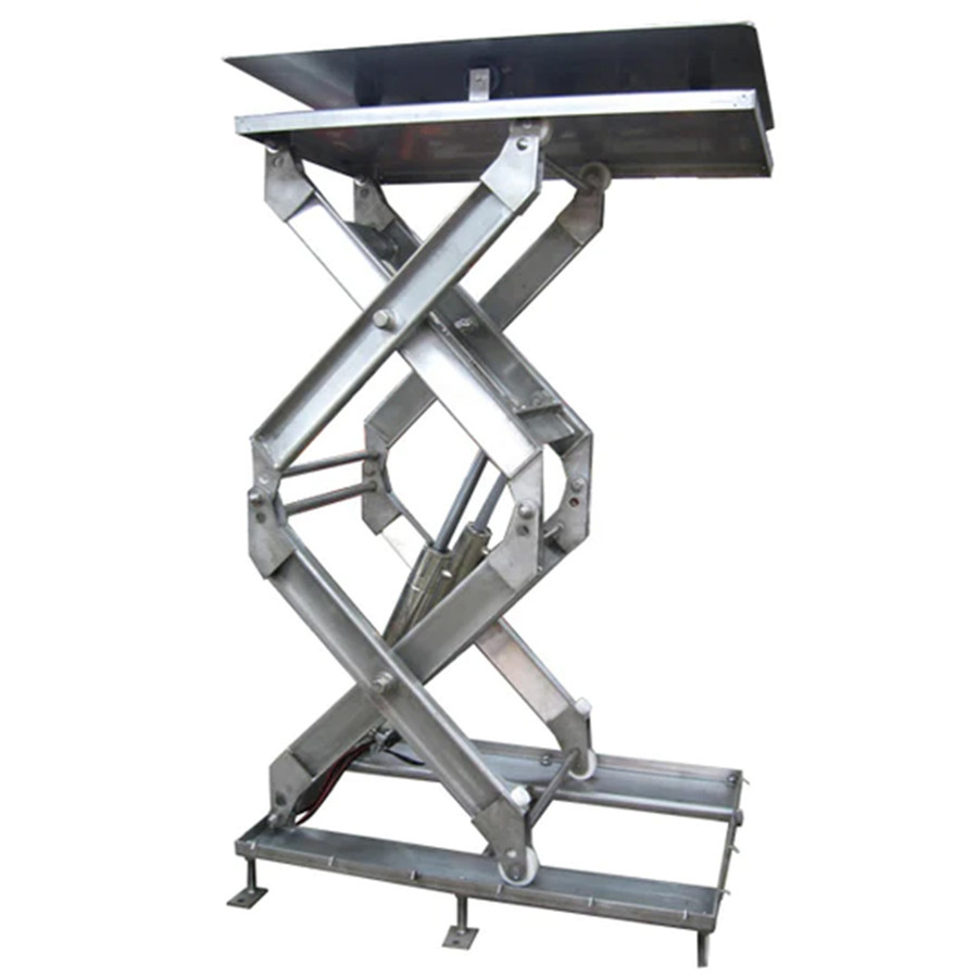Superlift DSL-SS-72-20 Stainless Steel Double Lift Table, 30"X60", 2,000 lb Capacity