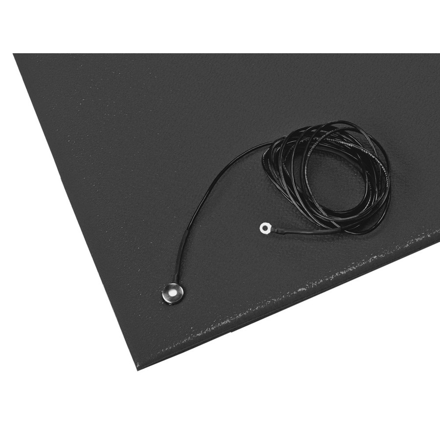 Crown Matting ZC 0023BK Comfort-King Anti-Static 2'x3' Black Anti-Fatigue Matting