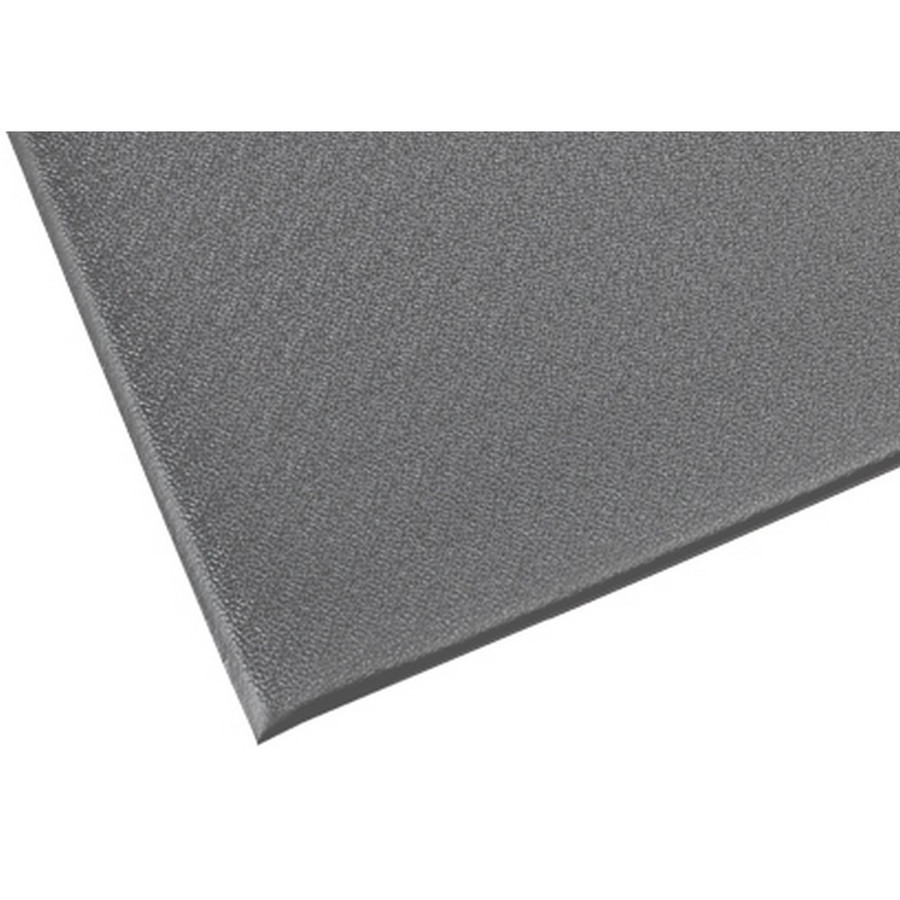 Crown Matting TS6P072GY-60 Tuff-Spun 5/8 Pebble-Surface 6'x60' Gray Anti-Fatigue Matting
