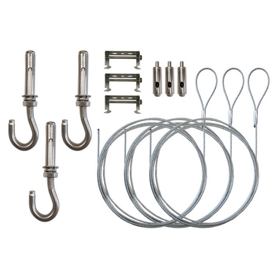 Litetronics VTAM02 8' Vapor Tight Suspension Mount Kit