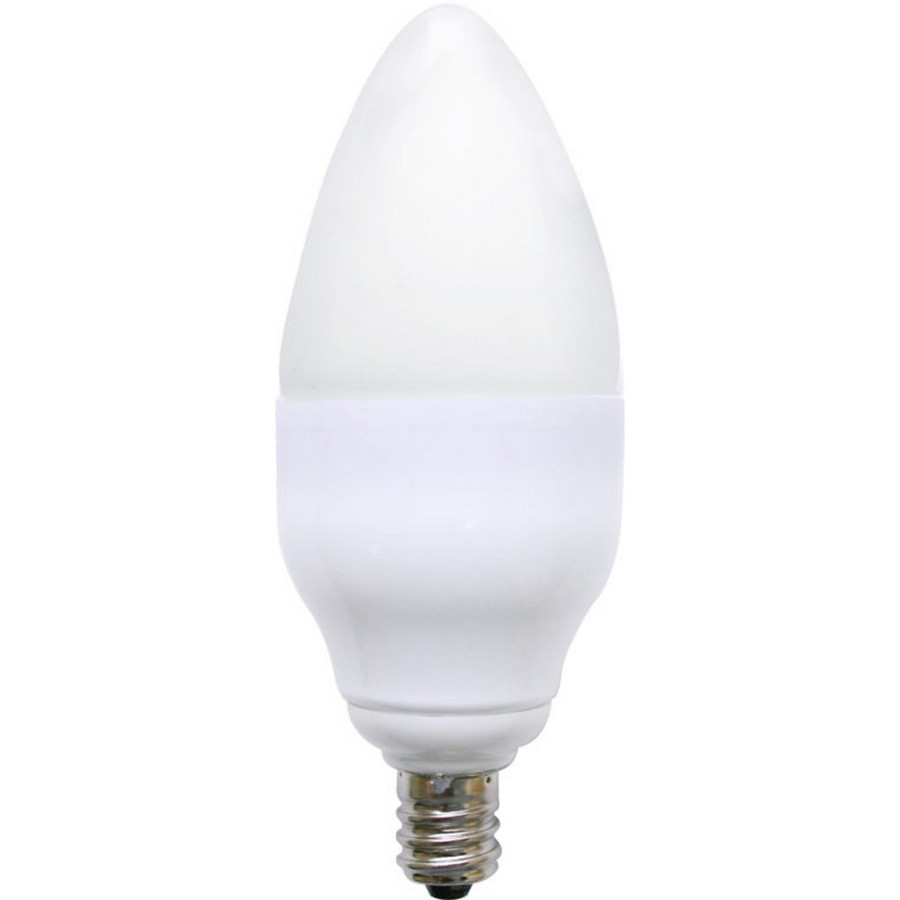 Litetronics LD0527FR2D 5-Watt LED Decorative C11 2700K Frost Dim