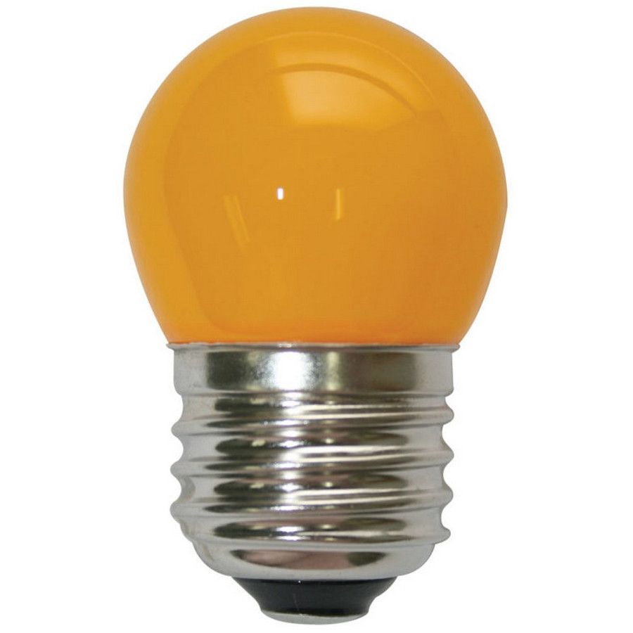 Litetronics LD01512CY 1-Watt LED Signlight S11 Med Ceramic Yellow