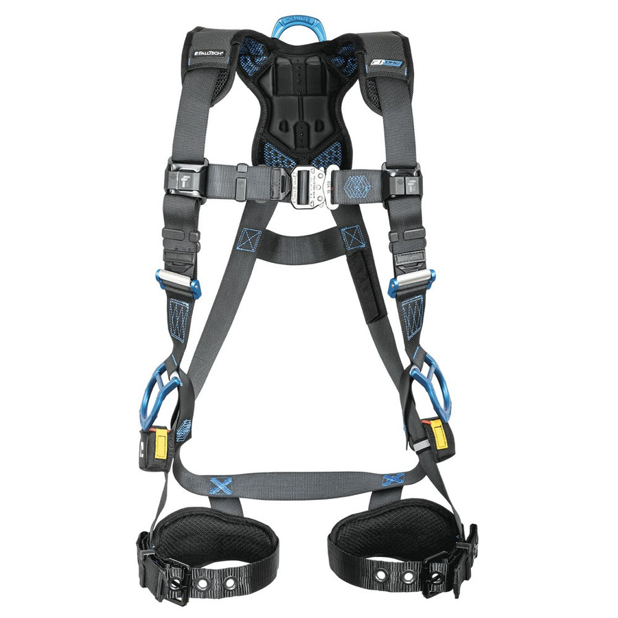 FallTech 8128B3D FT-One 3D Standard Non-Belted Full Body Harness, Tongue Buckle Leg Adjustments