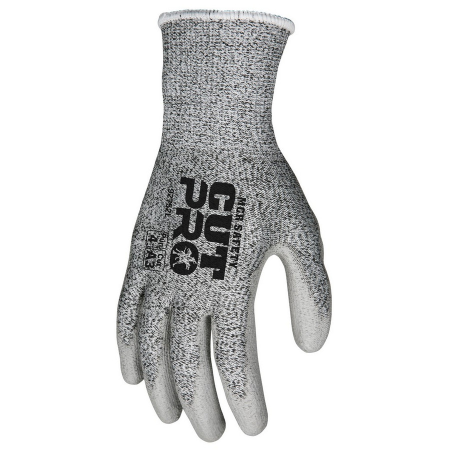 MCR Safety VP92752 13 Gauge, Salt & Pepper HPPE Shell, PU Coated Palm And Fingers ANSI A3 Vend Packed