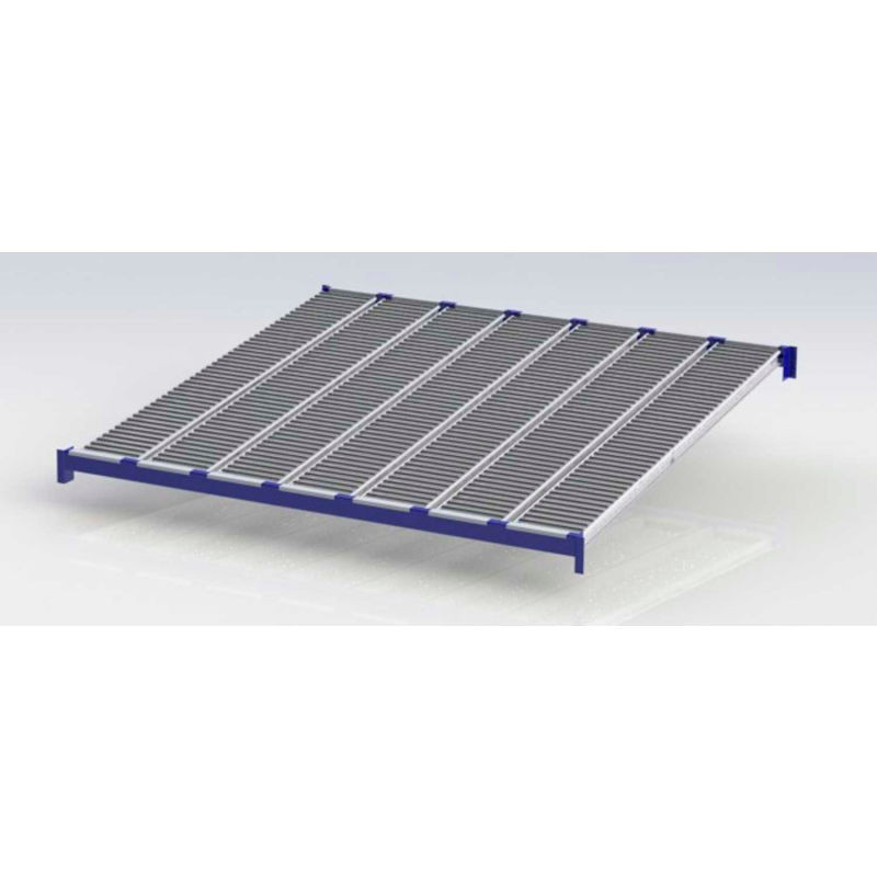 UNEX RR99S2R8X8-L Additional level for Gravity Flow Roller Rack with Span Track 96"W x 96"D