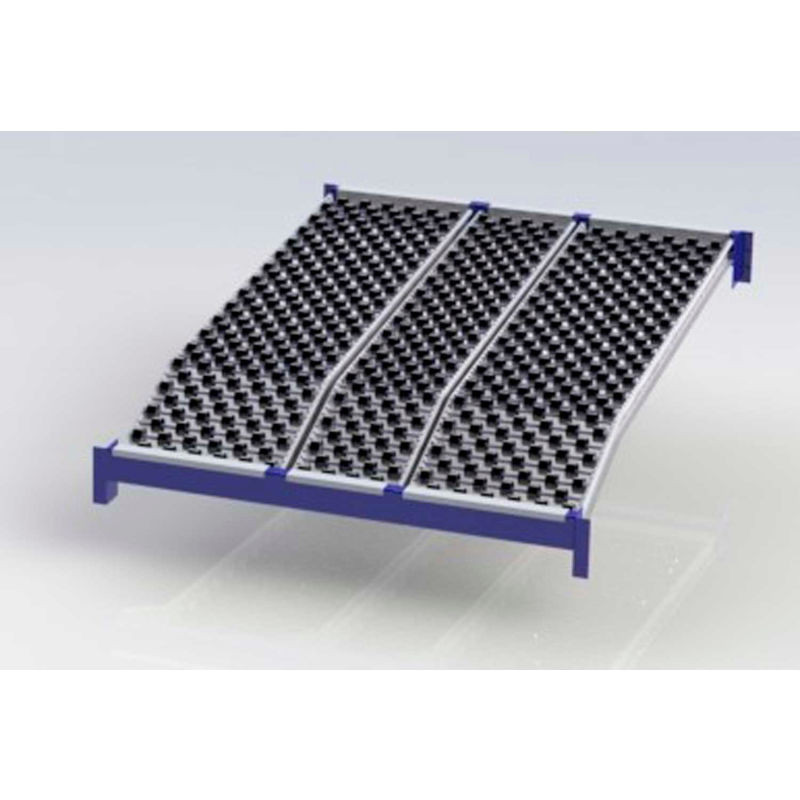 UNEX RR99K2W4X6-L Additional Level For Gravity Rack with Knuckled Span Track Wheel Bed 48"W x 72"D